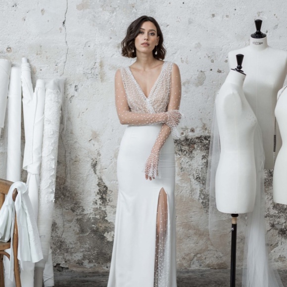 Rime Arodaky Dresses & Skirts - Rime Arodaky Wedding Dress